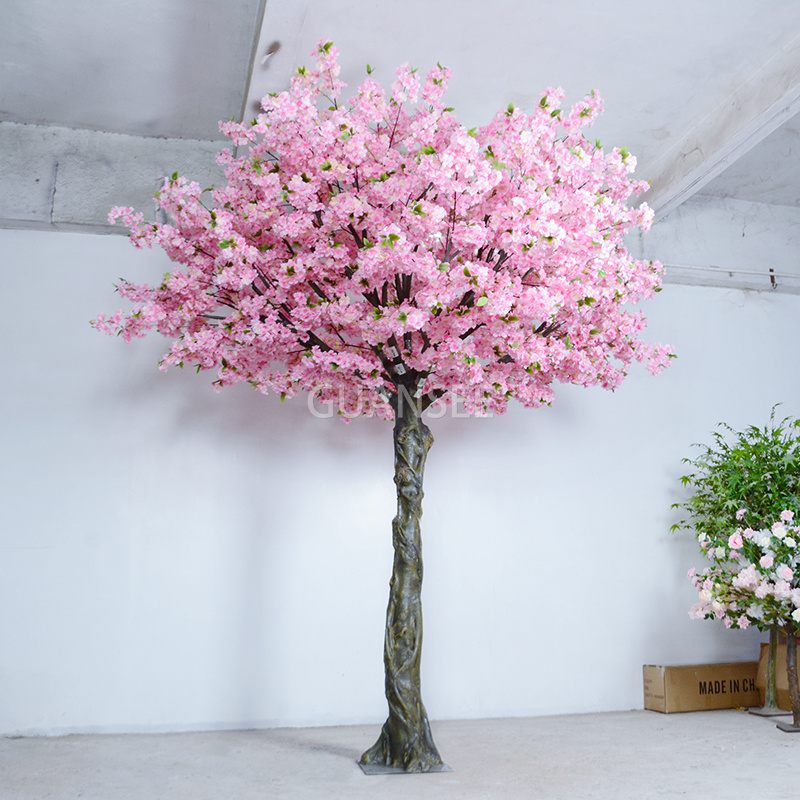 Artificial Pink Cherry Blossom Tree For Wedding Decor GSYHS026