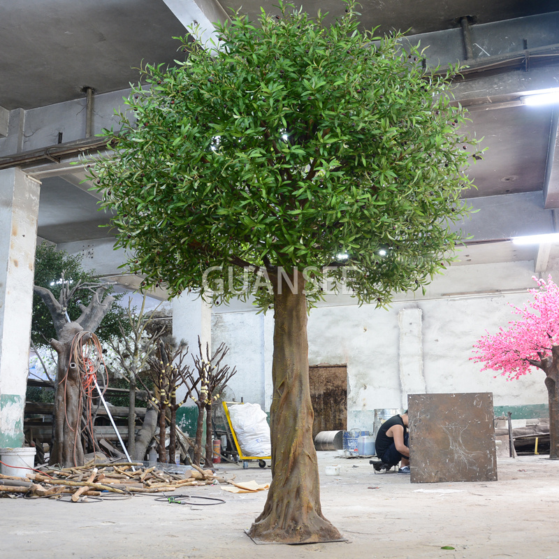  Artificial Olive Tree With Olive Fruit GSGLS016