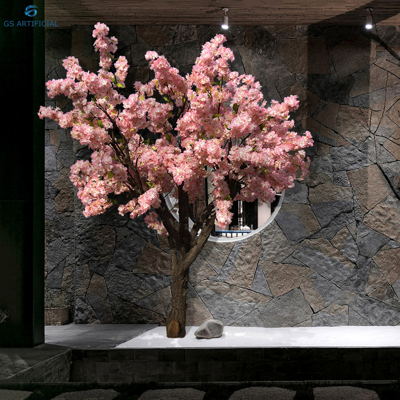 Artificial Cherry Blossom Tree Outdoor Flowering Trees GSYHS023