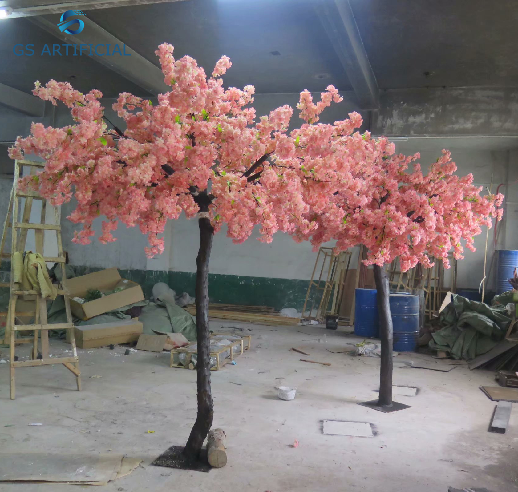 Pink Artificial Cherry Blossom Tree For Decor GSYHS024