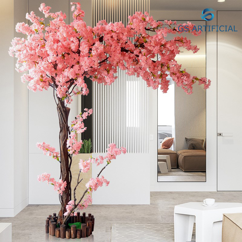 Artificial Arched Cherry Blossom Tree For Event Decor YHSDB012