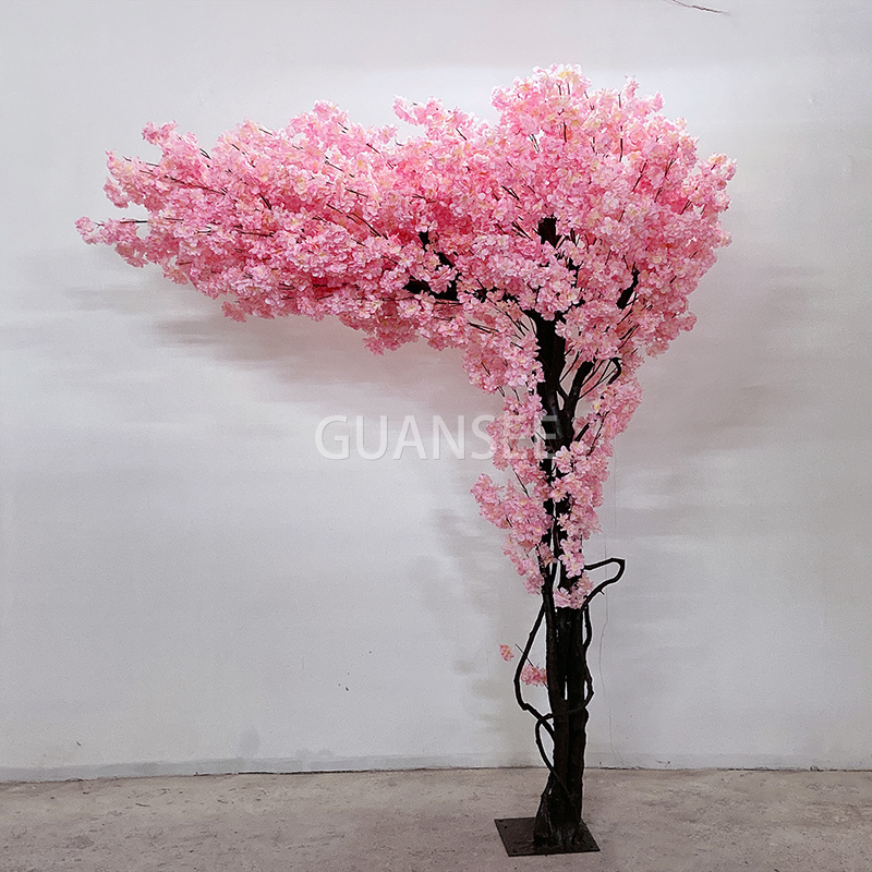 Artificial Arched Cherry Blossom Tree Artificial Plants YHSDB011 