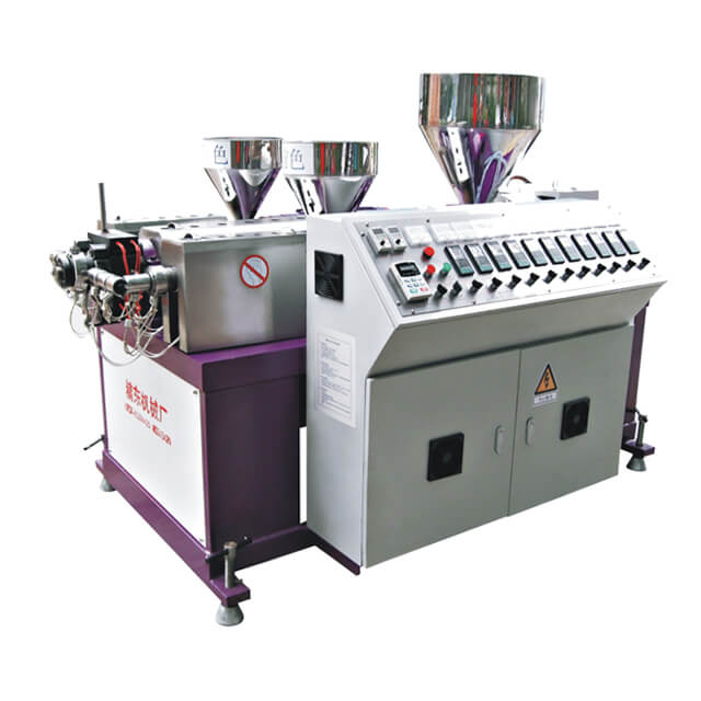 Good flexibility PE foam profile making machine manufacturer price /PE rattan profiles production line