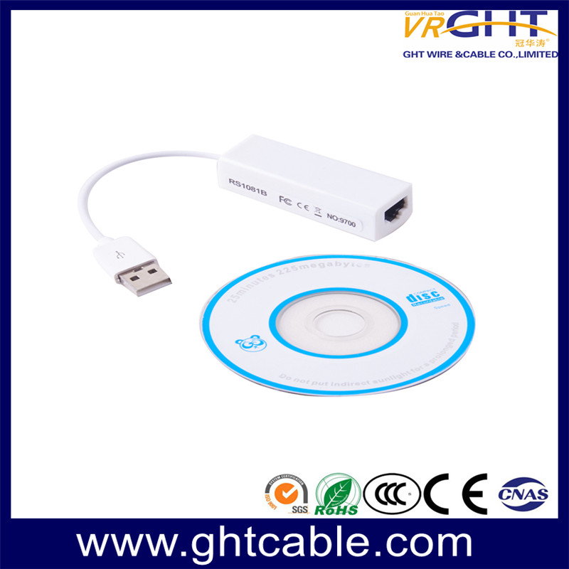 USB 2.0 Ethernet Adaptor with Drive