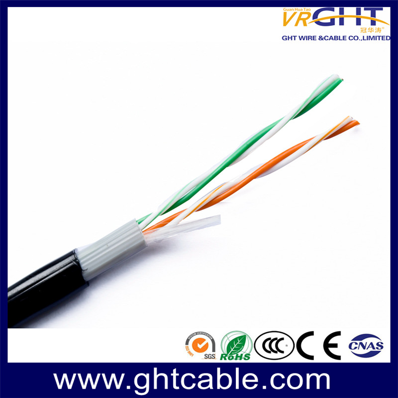 Twisted Pair of UTP Cat5e for Ethernet/2 Pare Telephone Cable