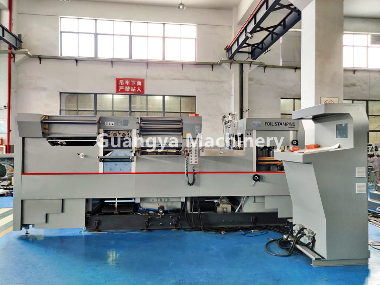 Automatic Foil Stamping and Die Cutting Machine Shipped to Hungary