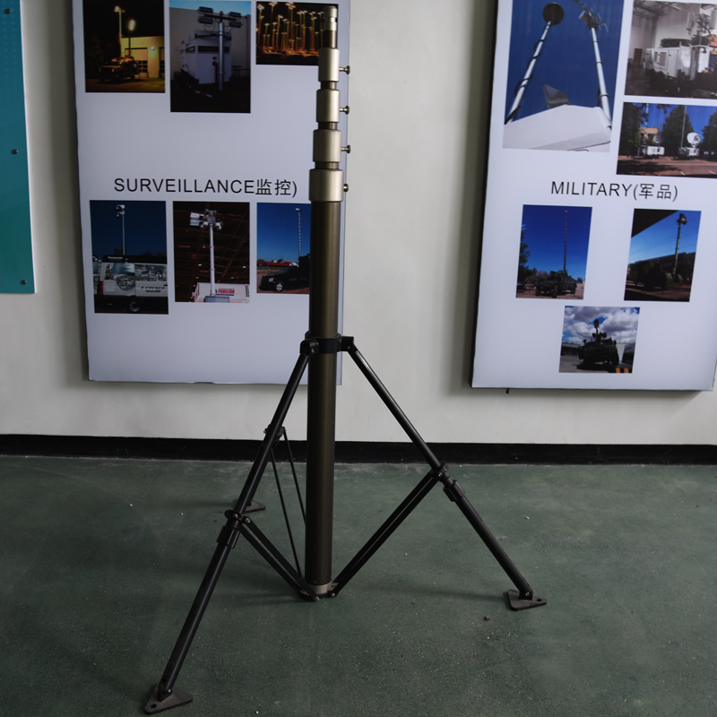 PNEUMATIC MAST WITH TRIPOD