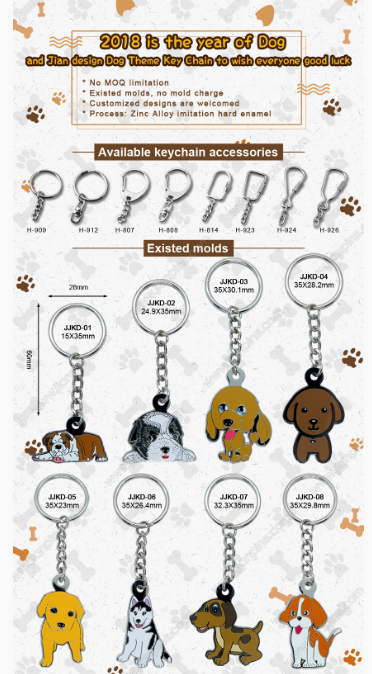 Dog Keychains