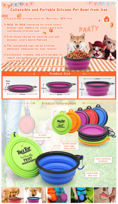 Collapsible Dog Bowls