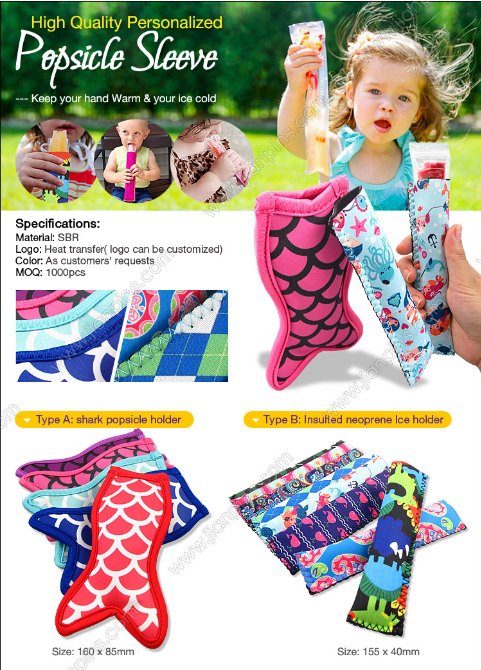 Hot-sale neoprene Popsicle sleeves wholesaler from China