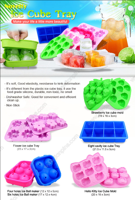 Novelty Silicone Ice Cube Trays