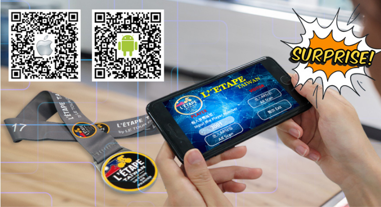 Quality medal with augmented reality applications