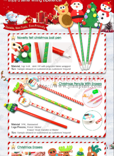 Stylish Christmas stationary set 