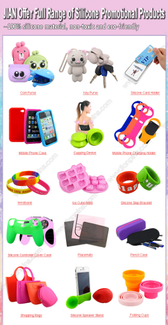 produtos de silicone personalizados