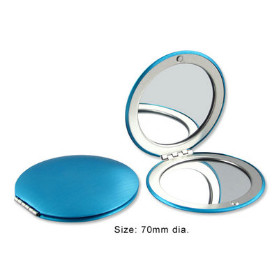 Acrylic & Metal Pocket Makeup Mirrors Aluminum Cosmetic Mirrors