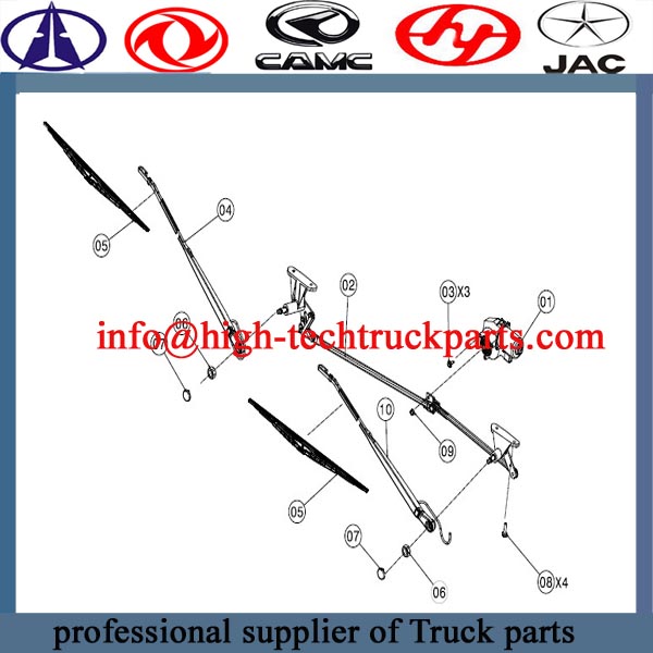 Beiben Truck Assy-linkage 518 820 00 41