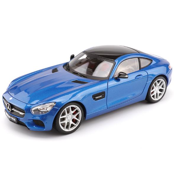 Stock 1:18 Simulation Alloy Car Model Benz AMG GT Hardcover Super Sports Car Model 