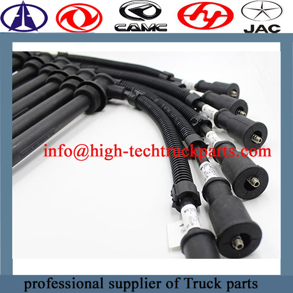 Natural gas engine cylinder wire, high voltage wire assembly,  voltage wire