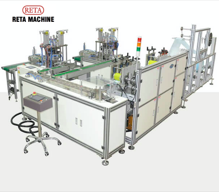 Automatic Flat Mask Making Machine; N95 Mask Making Machine;