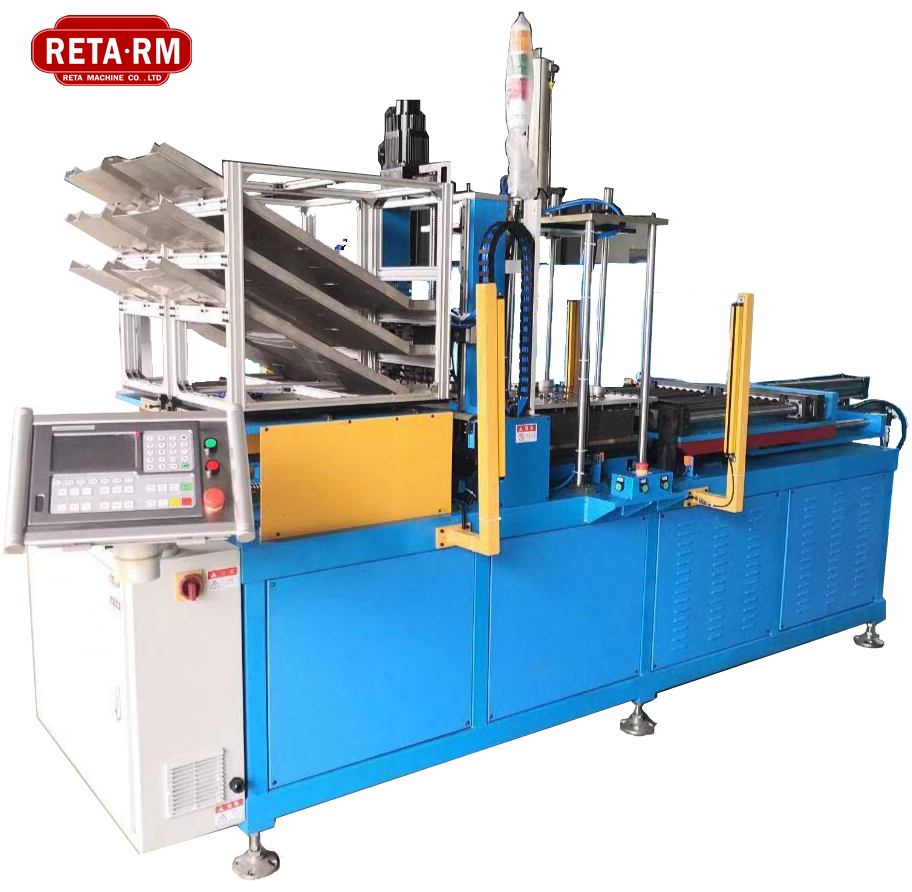 Automatic Aluminum Tube Fin  Inserting Expansion Machine