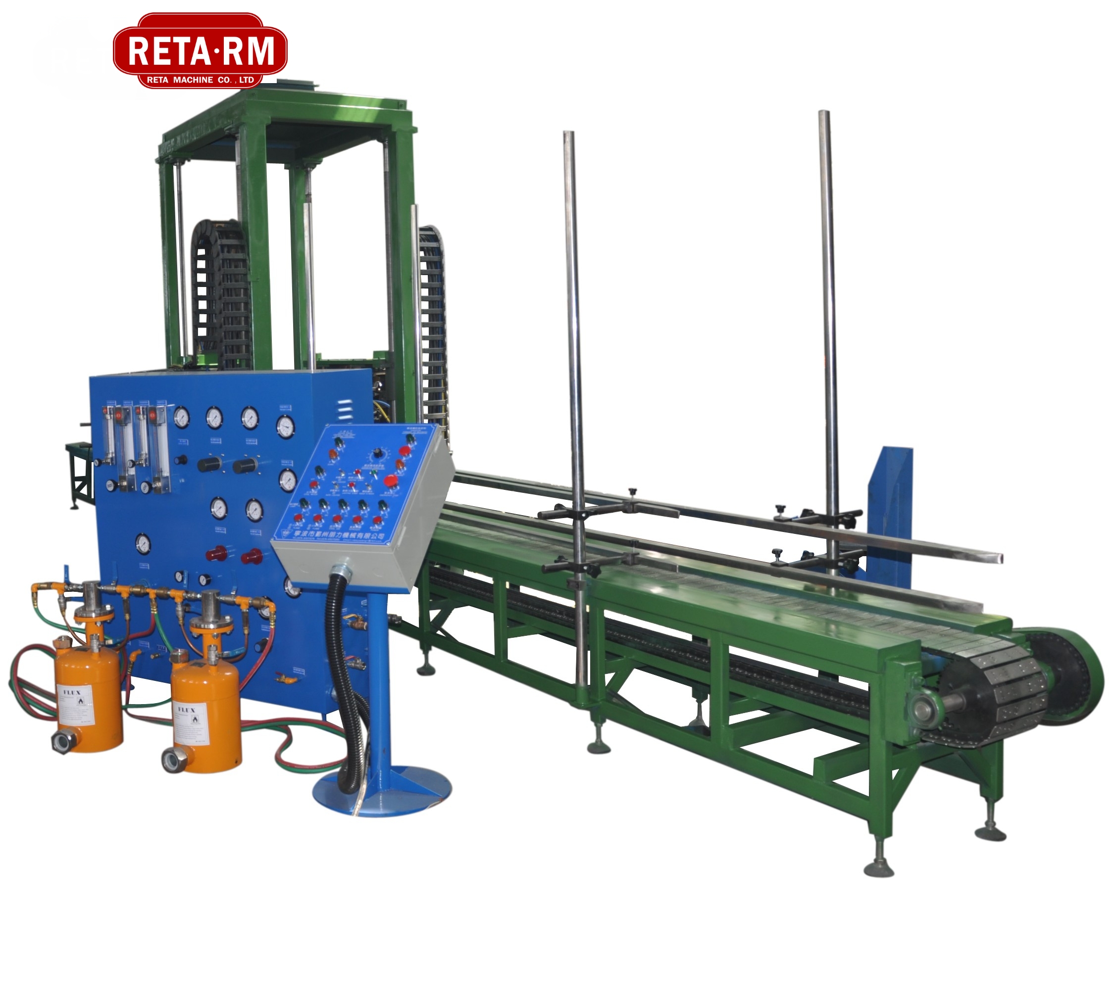 Automatic Copper Tubing Fin Coil Brazing Machine