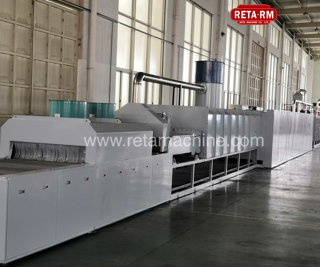 continuous aluminum brazing furnace