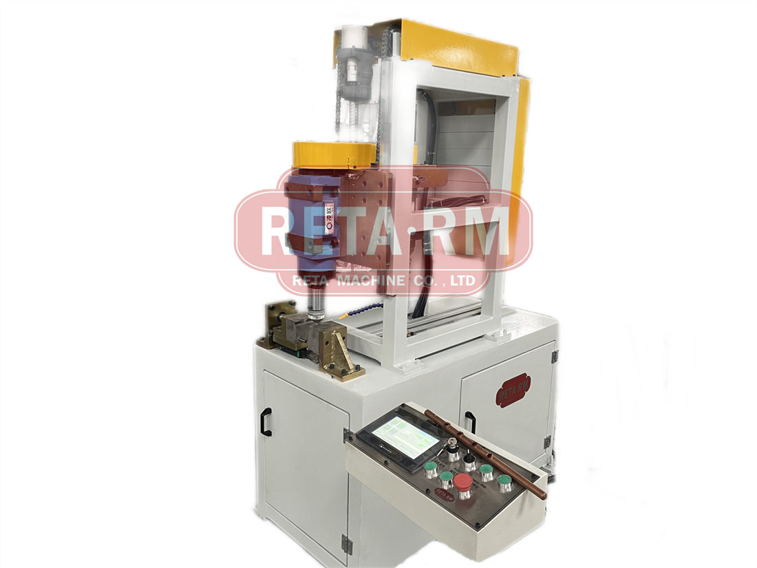 Semi-Automatic Hole Drilling Machine