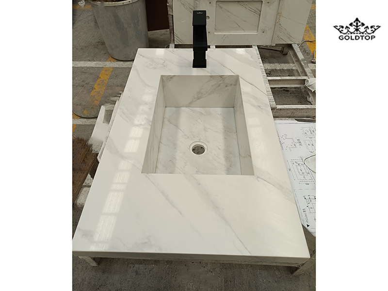 6028 Calacatta Armani sink