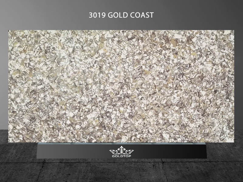 Gold Coast Sparkle Quartz Pool plaster Backsplash 