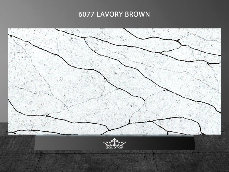 Dry Concrete Lavory Brown Quartz Silestone