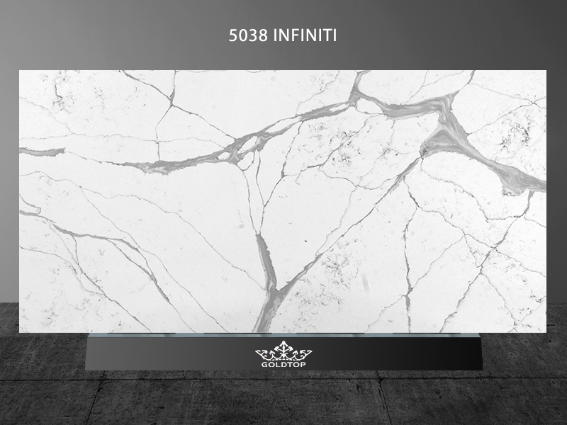 Calacatta Infiniti Quartz Verona Sandstone