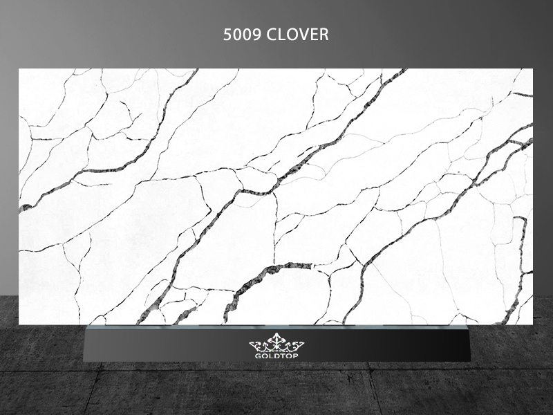 Calacatta Clover Quartz Monet Factory Price