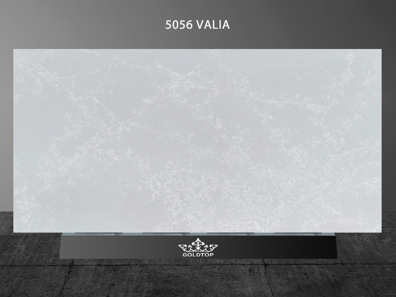 Valia Calacatta Quartz  Backsplash Caldia