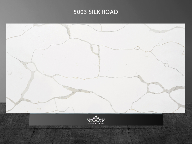 Calacatta Quartz Silk Road VM Suppliers Wholesale