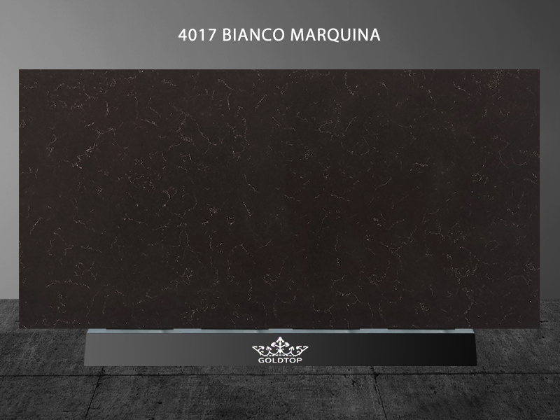 Black Marble Quartz Bianco WhiteTexture Custom Made