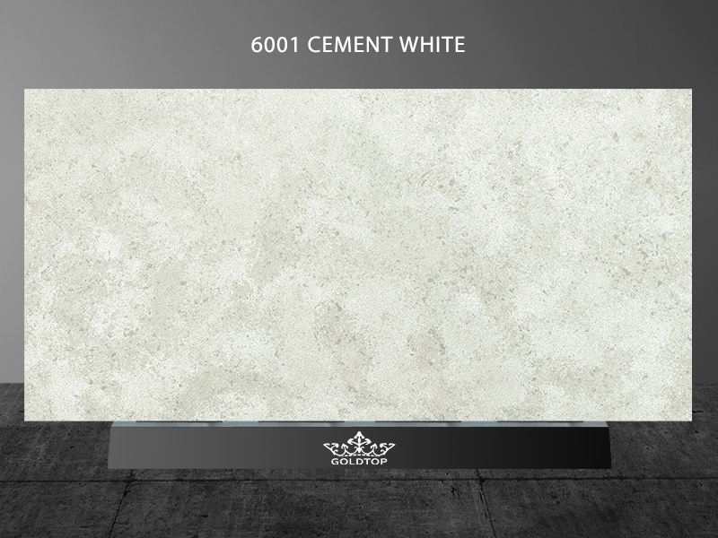 6001 Cement White Concrete Quartz