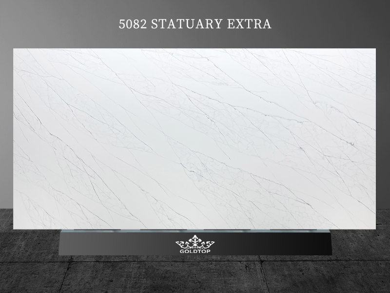 Calacatta  5082 Statuary Extra Quartzite Marble porcelain slab 5082