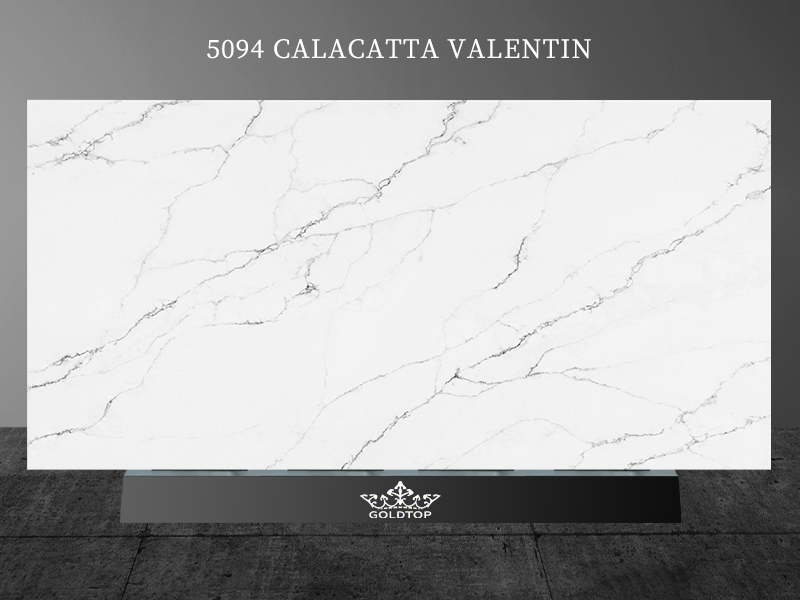 5094 Calacatta valentin quartz countertops