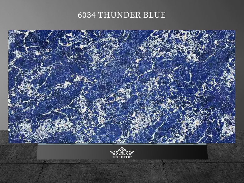 Thunder Blue quartz