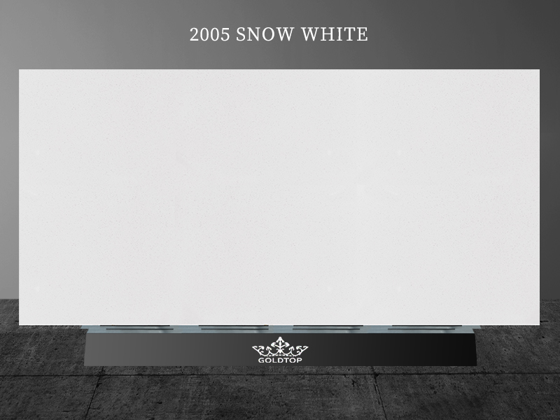 Snow White Sparkle Quartz The Finest Countertops