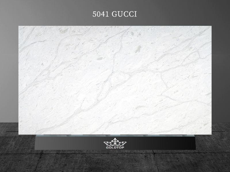 Gucci Quartz Super Jumbo Slab Countertops Wholesale 5041