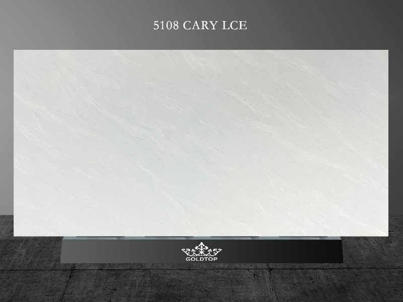 5108 Cary Ice white Quartz Countertops