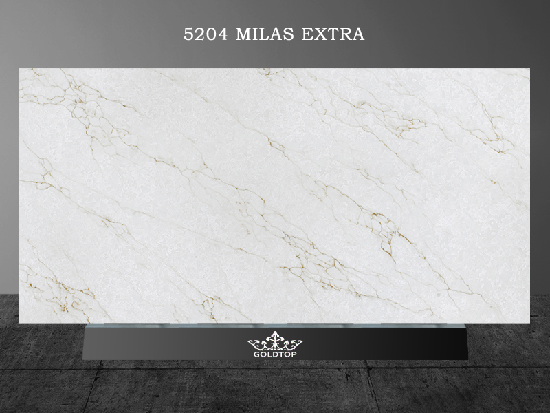 5204 Milas Extra White Quartz Slabs Shop near me