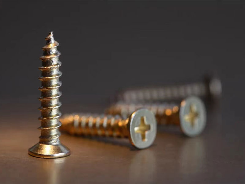 Stainless Steel Screw Coloring Method