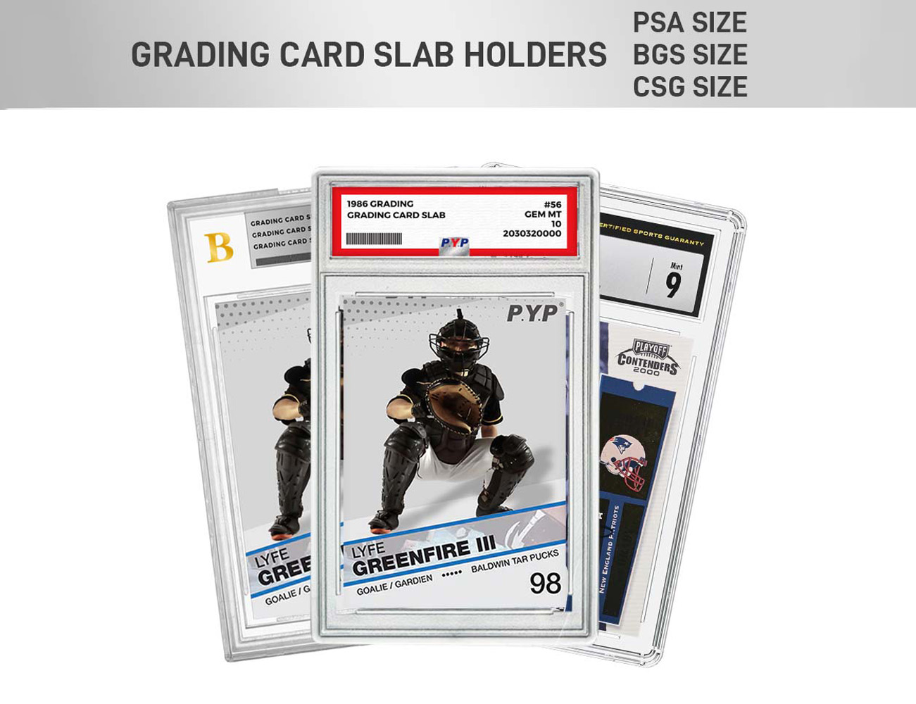 Enhancing Collectible Prestige: Crafting Quality Empty Graded Card Slabs at PYP