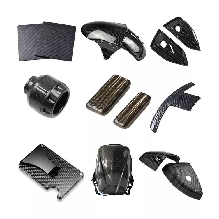 OEM Custom Made Carbon Fiber Parts Carbon Fibre Moulding Products Carbon Fiber Car Parts