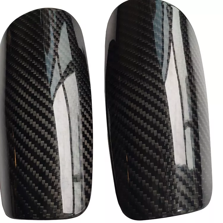 Light Weight Carbon Fiber Athletic Leg Shin Guard Carbon Fibre Football Shin Guards