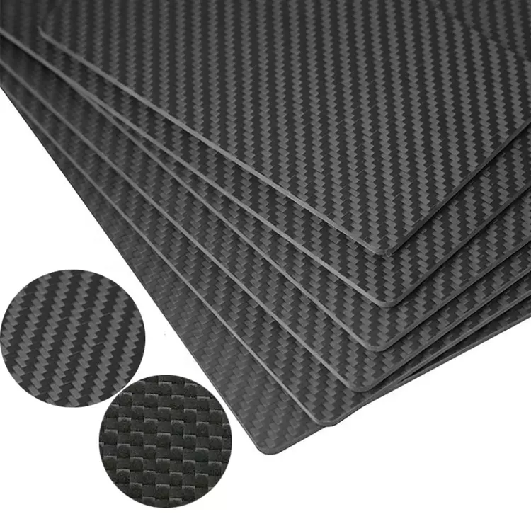 OEM Fiber Carbon Sheet High Quality 3K Carbon Fiber Sheet Light Weight Color Carbon Fiber Sheet