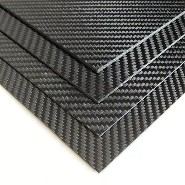 OEM Fiber Carbon Sheet High Quality 3K Carbon Fiber Sheet Light Weight Color Carbon Fiber Sheet