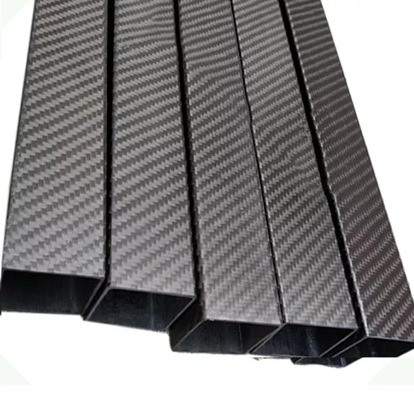 High strength carbon fiber tubing OEM custom 3k twill matte/glossy carbon fiber square tube